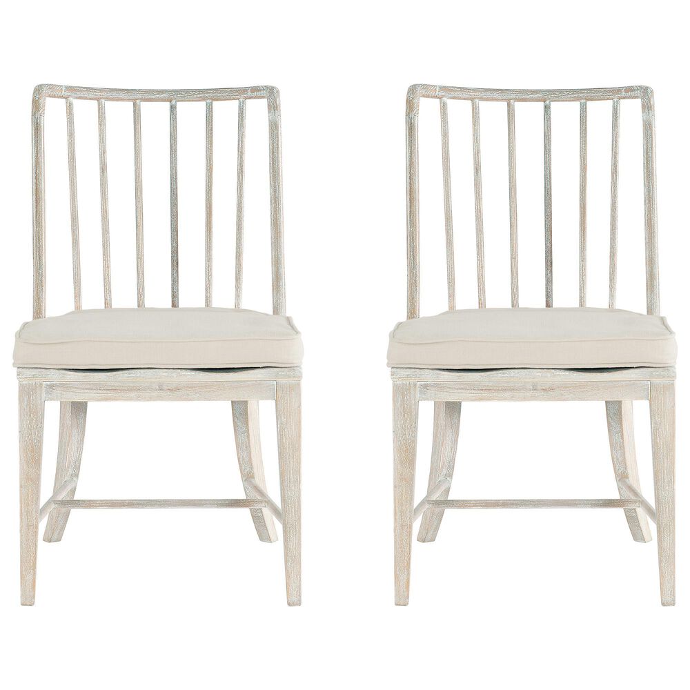 Hooker Furniture Serenity Bimini Side Chair in Whitewashed Oak &#40;Set of 2&#41;, , large
