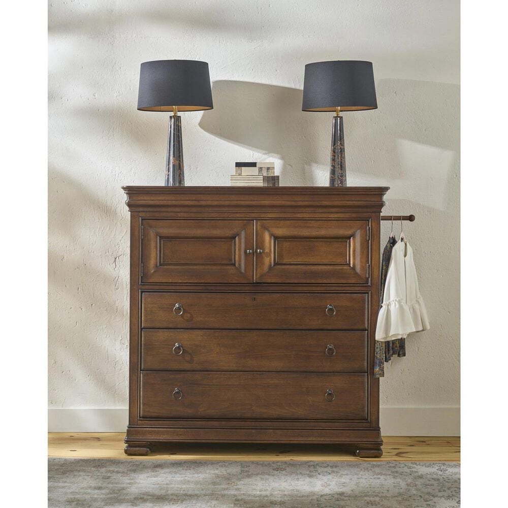 Universal Furniture New Lou 5-Drawer Dressing Chest in Cognac, , large