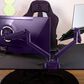 Arozzi Alzare Neo Duo Dual Gas Spring Monitor Arm in Purple, , large