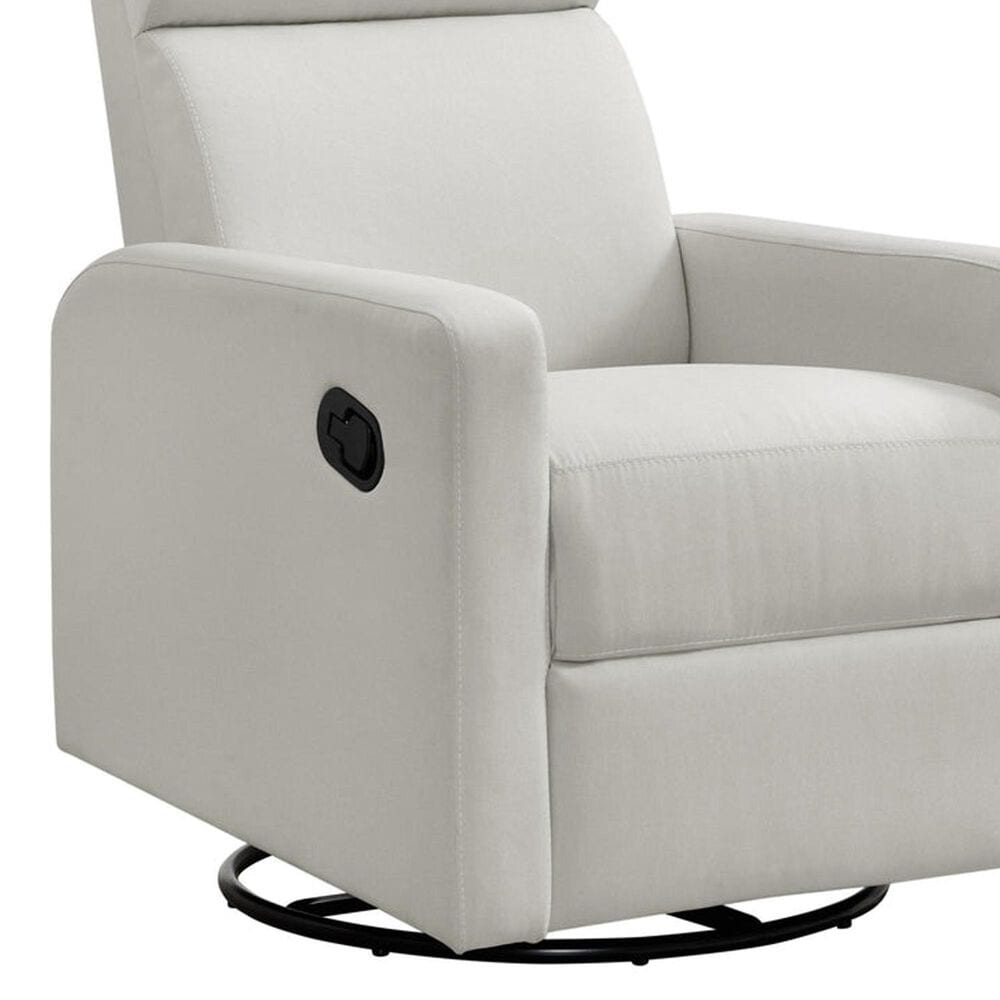 Oxford Baby Layton Swivel Glider Recliner in Oatmeal, , large