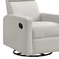 Oxford Baby Layton Swivel Glider Recliner in Oatmeal, , large
