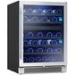 Zephyr by Zephyr 24" Dual Zone Wine Cooler in Stainless Steel, , large