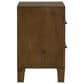 New Heritage Ballard 4 Piece Wood California King Panel Bedroom Set in Walnut, , large