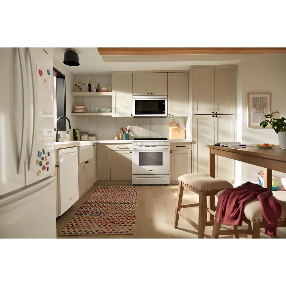 Whirlpool 30" Electric Range in White, , large