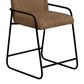 IFD Mezquite 3-Piece Rectangular Dining Set in Black and Reddish Brown, , large