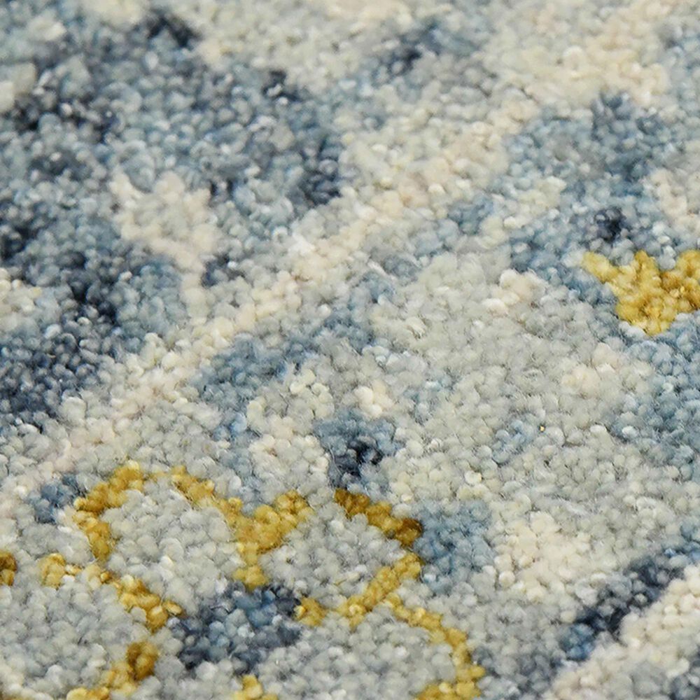 Amer Rugs Jaigarh 2&#39; x 3&#39; Blue Area Rug, , large