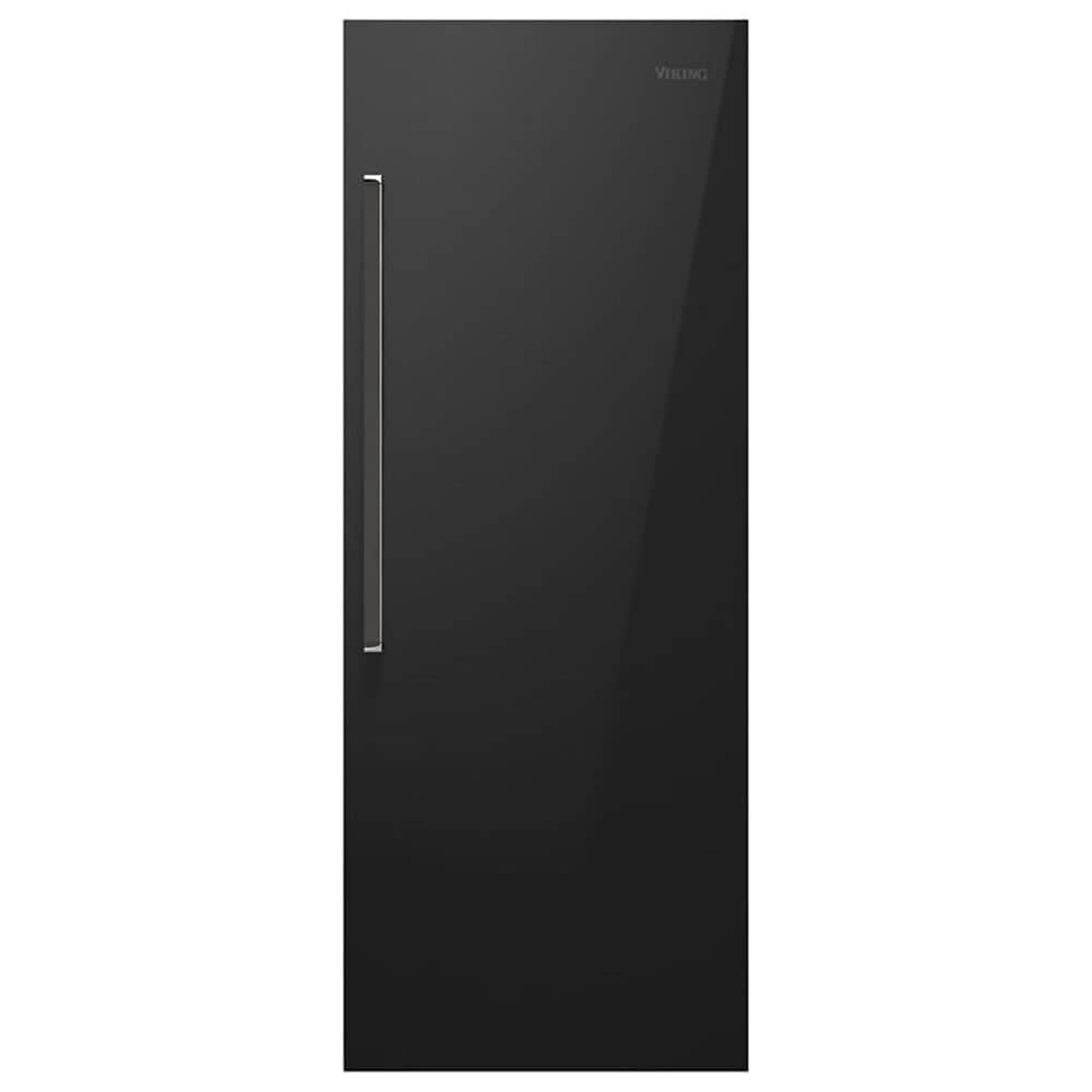 Viking Range Door Panel for 30" Right Hinge Refrigerator in Black Glass, , large