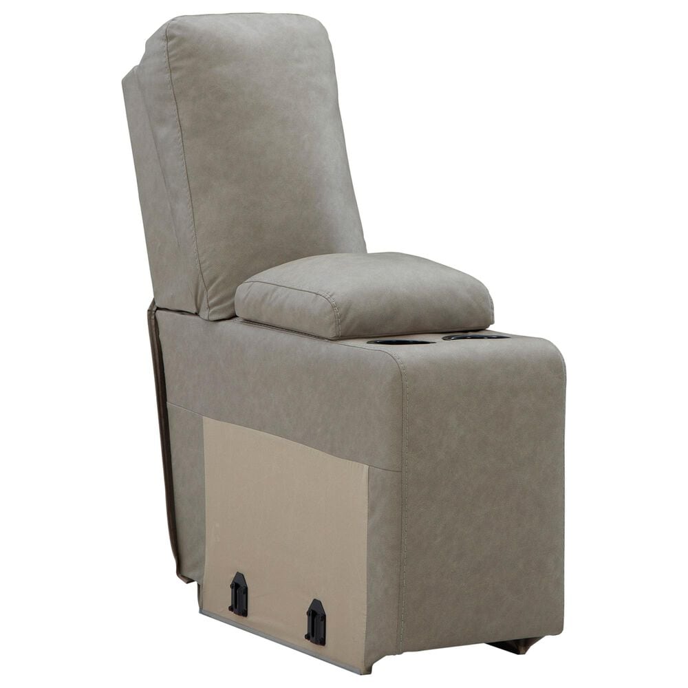 Ashley Narwhal Place 3-Piece Power Reclining Symmetrical Sectional with Storage Console in Pebble, , large