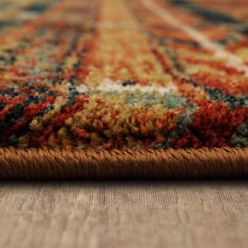 Karastan Spice Market Infused Aquamarine 8' x 11' Area Rug, , large
