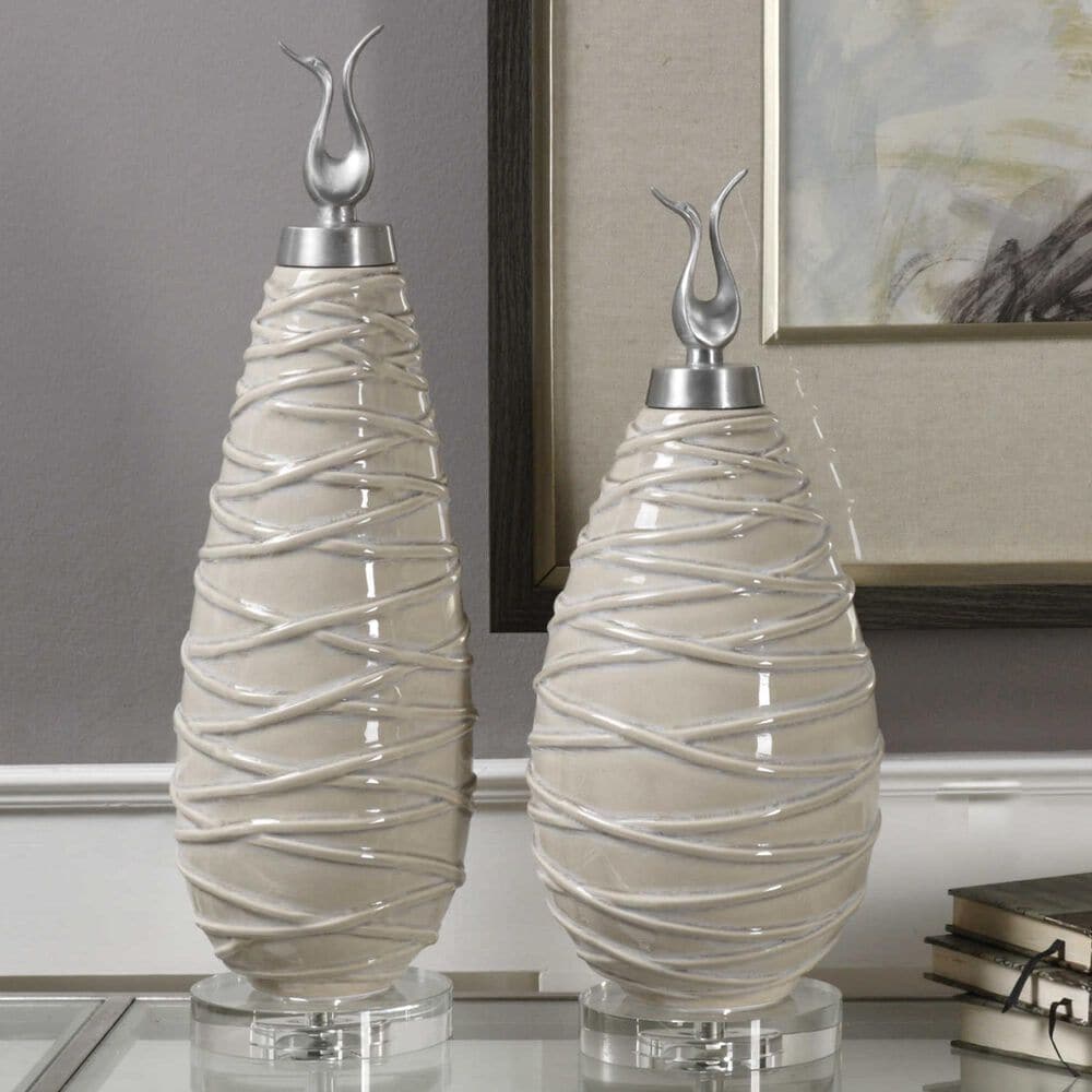 Uttermost Romeo Finials (Set of 2), , large