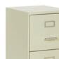 Valor Living 2-Drawer Locking Metal File Cabinet in Tan, , large