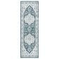 Safavieh Isabella 2"2" x 7" Navy and Creme Runner, , large