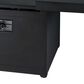 Plank And Hide Co 34" Square Firepit Top & Base in Black, , large