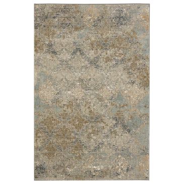 Karastan Touchstone 90945-90075 8" x 11" Moy Willow Gray Area Rug, , large