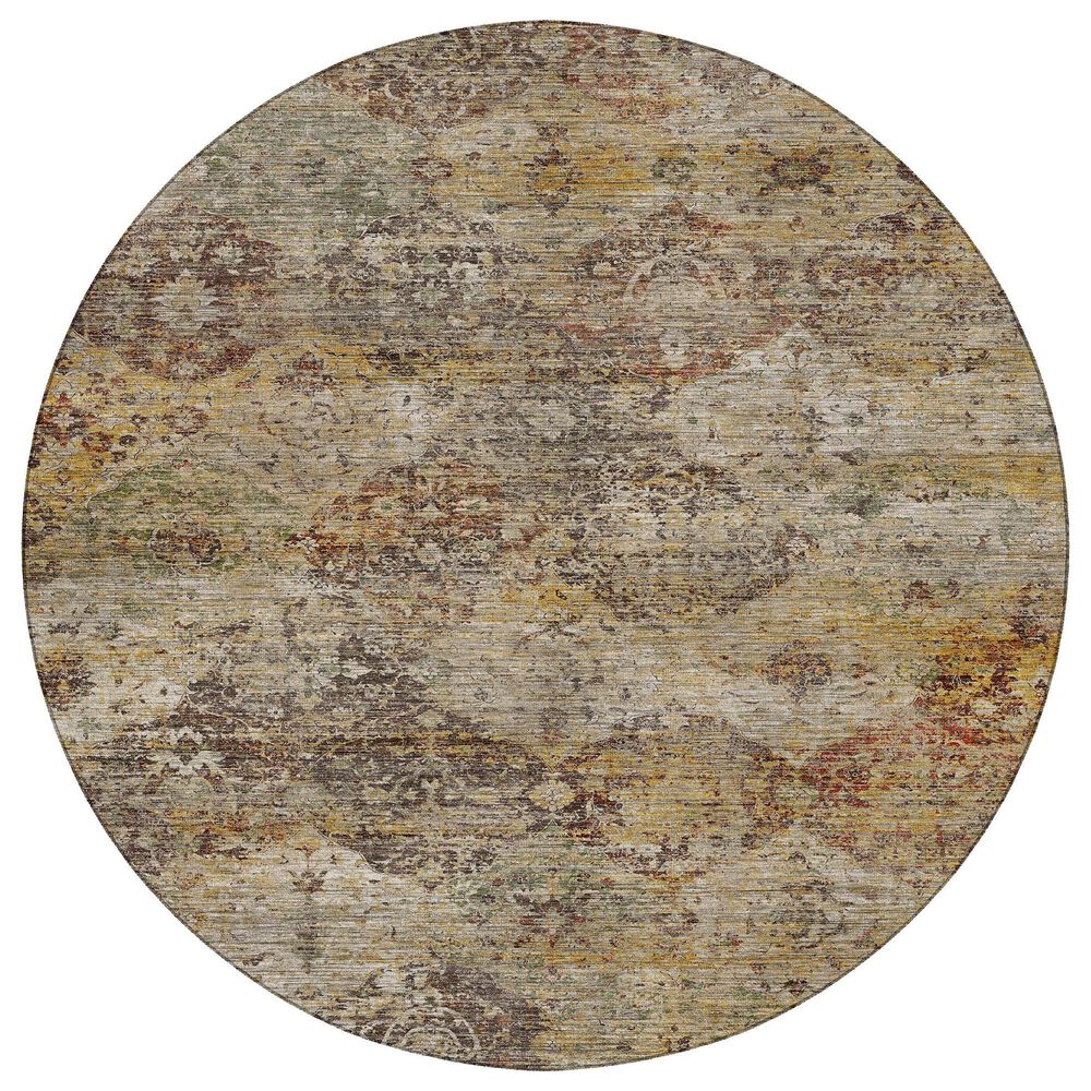 Dalyn Rug Company Aristo Wheat 8" Round Area Rug, , large