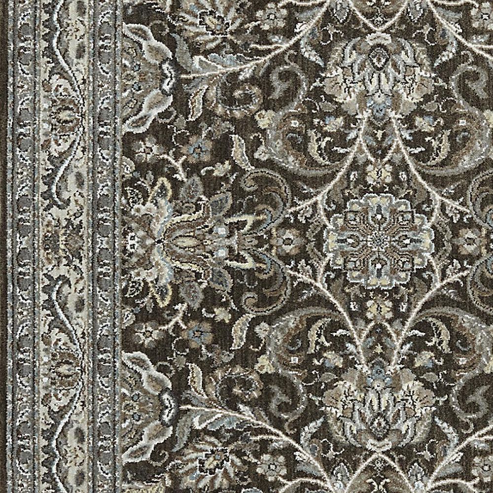 Karastan Euphoria Newbridge 90262-80062 6&#39;6&quot; x 9&#39;6&quot; Brown Area Rug, , large
