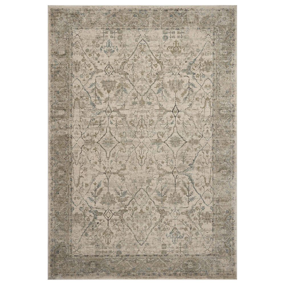 Loloi Briar Ivory and Sage 2"6" x 4" Area Rug, , large