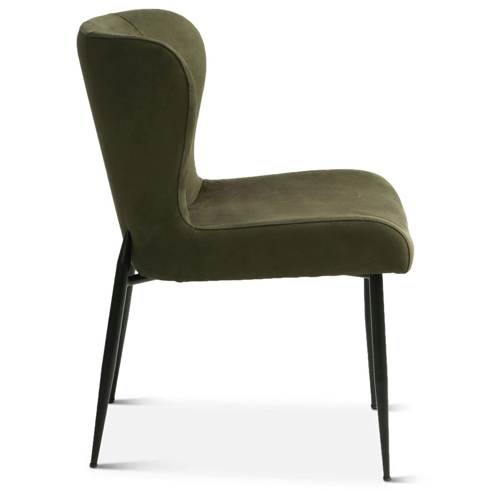 Home Trends &amp; Design Jennifer Side Chair in Green, , large