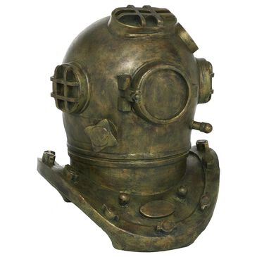 Maple and Jade 13" x 16" Coastal Polystone Helmet in Bronze, , large