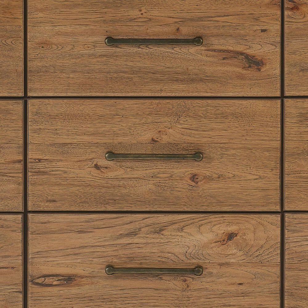 Hooker Furniture Big Sky 3-Piece King Bedroom Set in Charred Timber, Furrowed Bark and Vintage Natural, , large