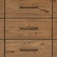 Hooker Furniture Big Sky 3-Piece King Bedroom Set in Charred Timber, Furrowed Bark and Vintage Natural, , large