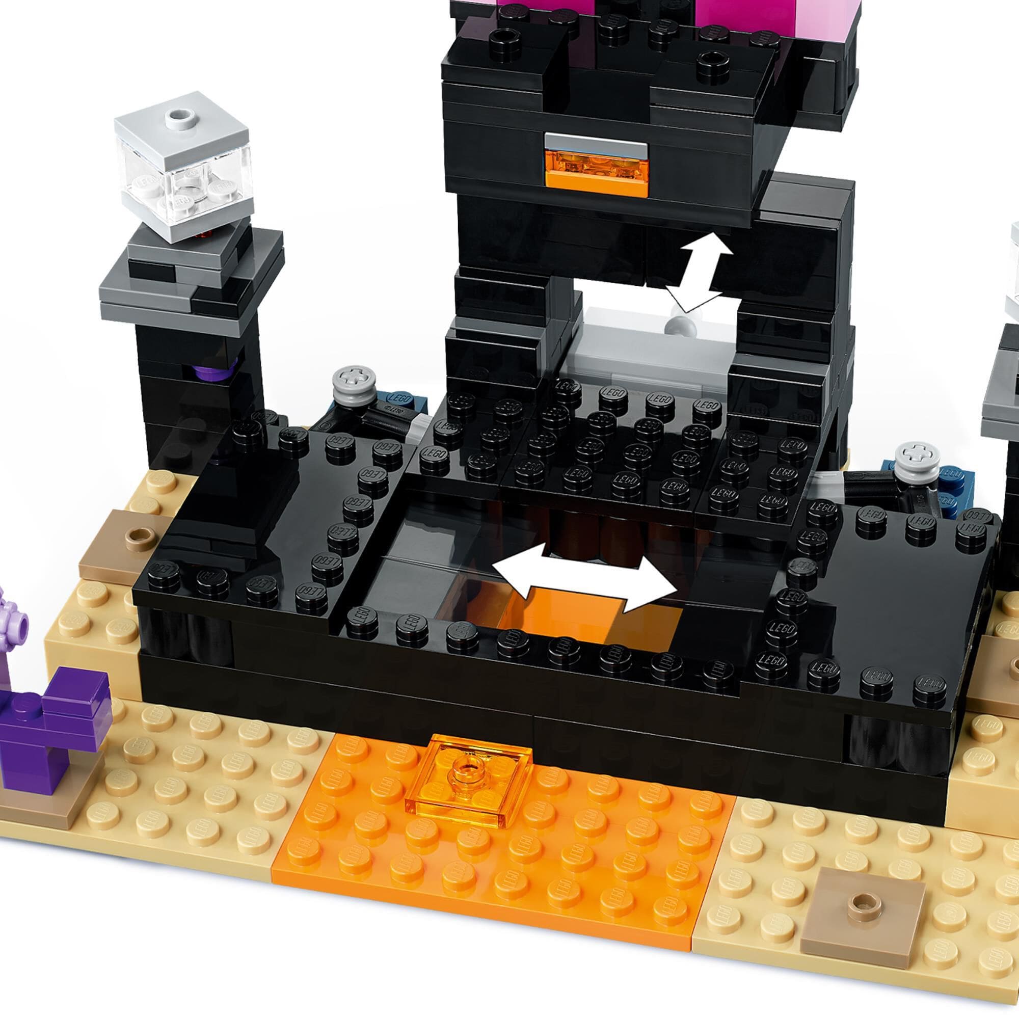 Lego best sale minecraft end