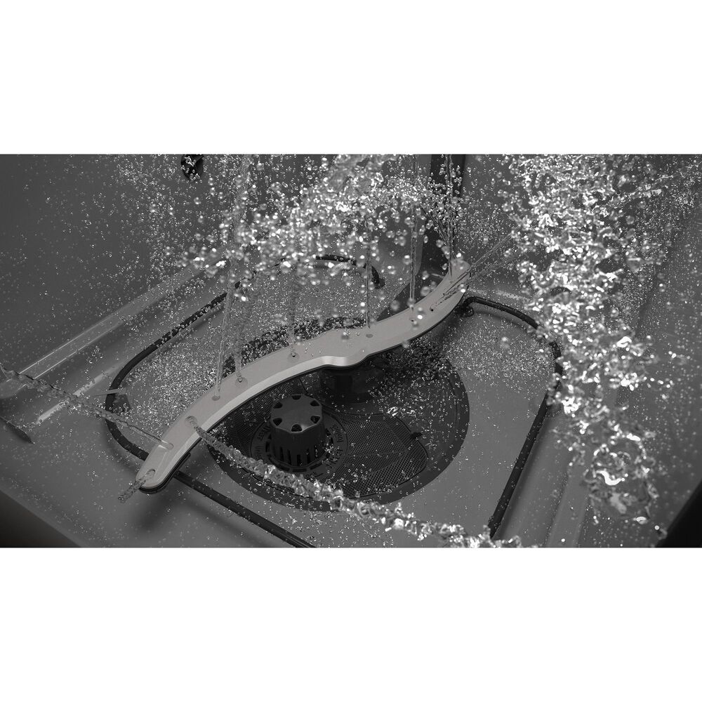 GE Appliances 24" Electronic Touch Built-In Dishwasher in Black, , large