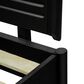 37B Casal King Platform Bed in Black Finish, , large