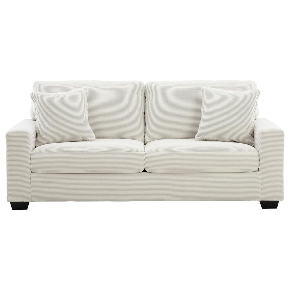 Ashley Greenbriar Stationary Sofa in Ivory, , large