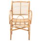Baxton Studio Seminyak Lounge Chair in Natural Brown, , large