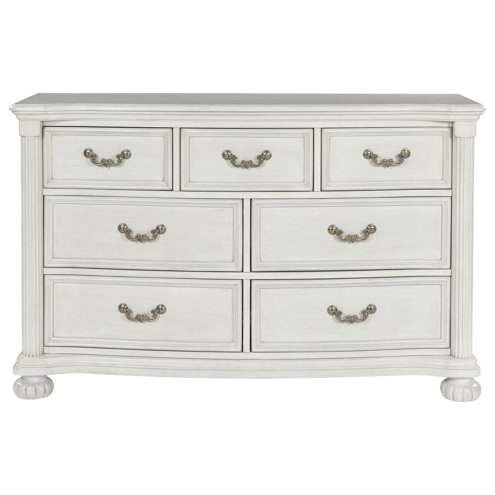 Ashley Montelaine 4-Piece California King Panel Bedroom Set in Antique White, , large