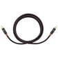 Helios 3-Piece 4 Outlet Surge Protector and 50" 16-Gauge Speaker Wire with Black Series 6" Subwoofer Cable in Black, , large