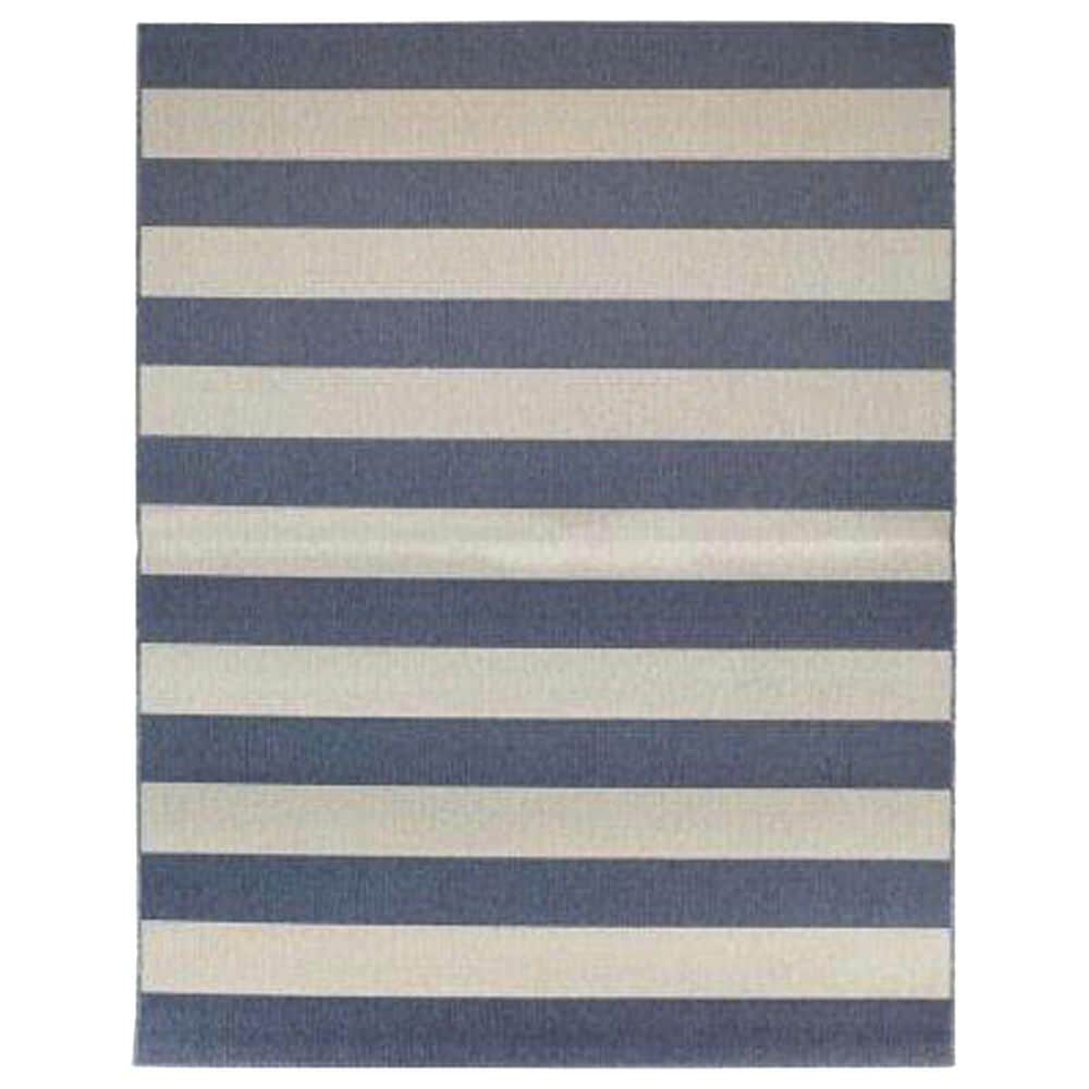 Cali Flooring Calabasas Blue 5" x 7" Indoor/Outdoor Area Rug, , large