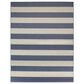 Cali Flooring Calabasas Blue 5" x 7" Indoor/Outdoor Area Rug, , large