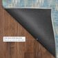 Dalyn Rug Company Soft Essentials Chevron Teal 5" x 7"6" Area Rug, , large