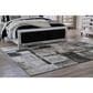 Ashley Brycebourne 5"3" x 7"7" Black, Cream and Gray Area Rug, , large
