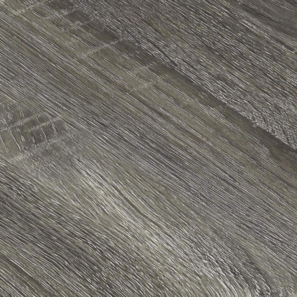 HOMLUX 47" TV Stand with Electric Fireplace and 2 Doors in French Oak Grey and Black, , large