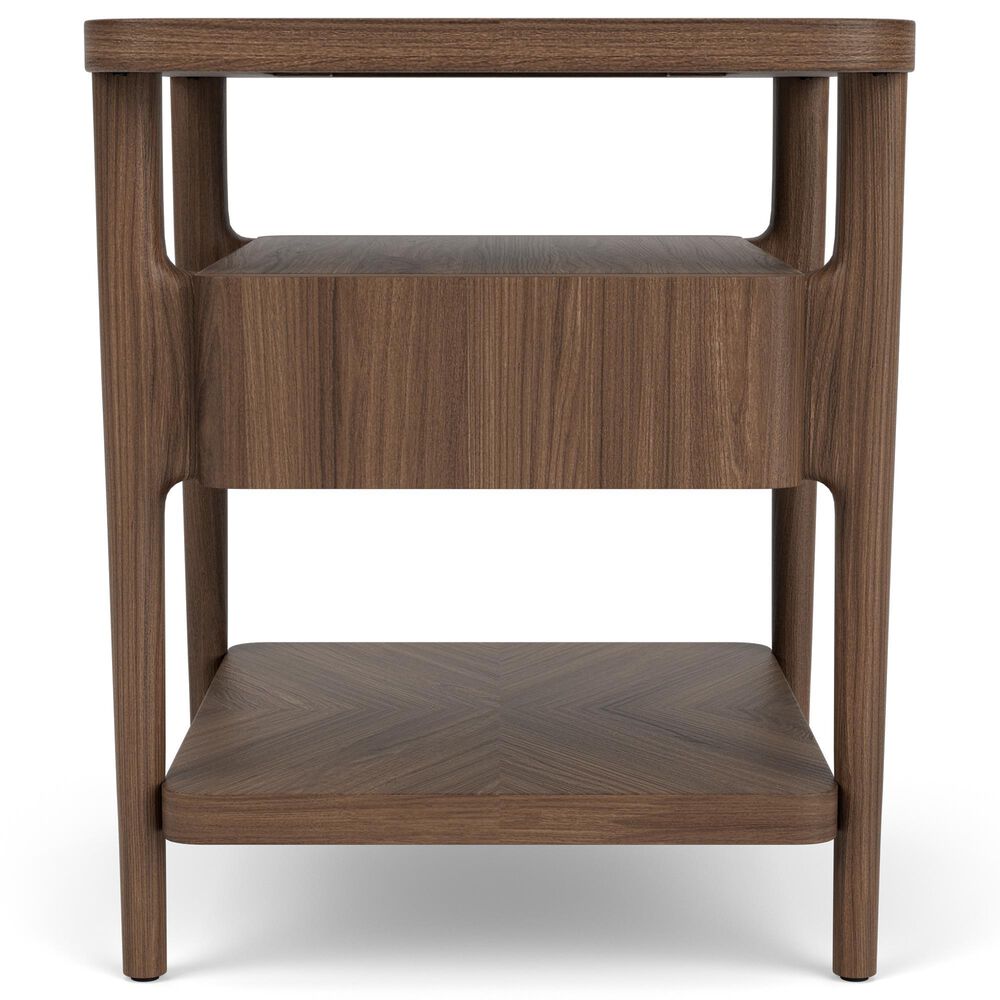 Riverside Furniture Delia End Table in Nouveau Walnut, , large