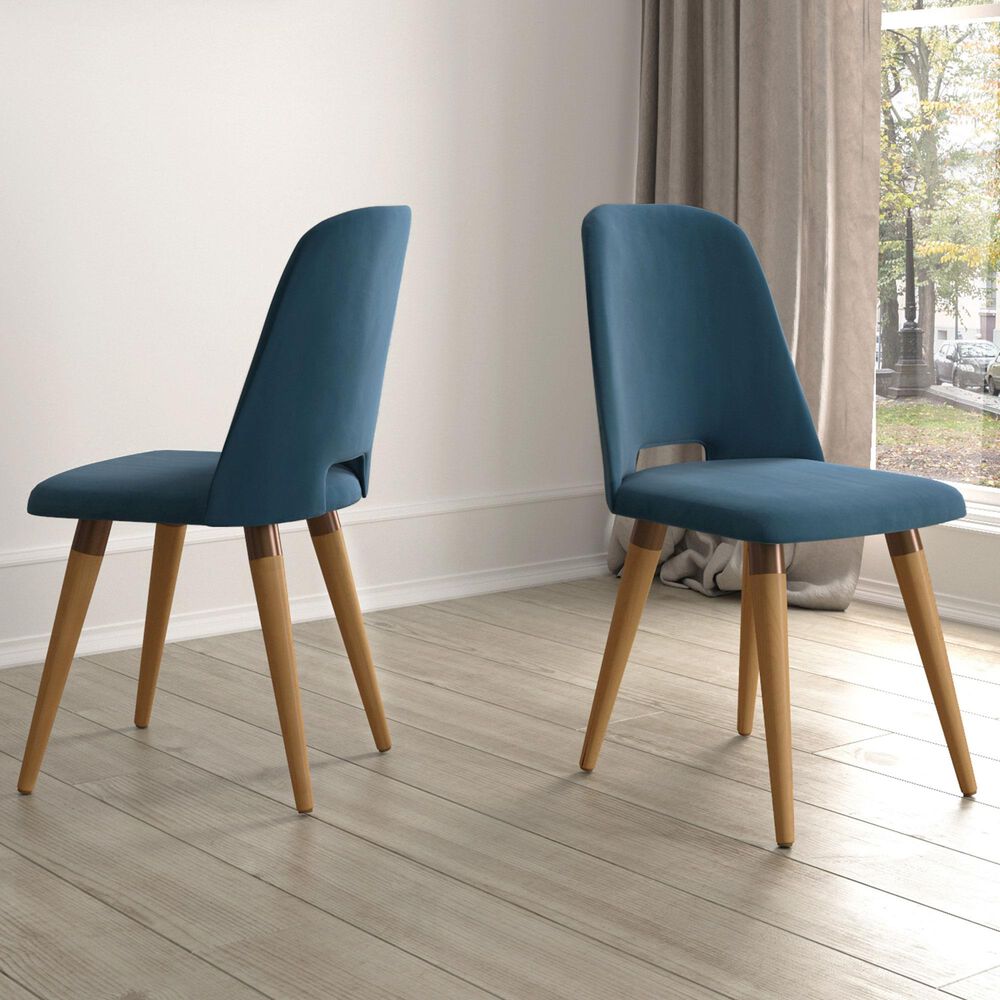 Dayton Selina Side Chair in Blue (Set of 2), , large