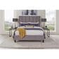 Simeon Collection Avery Queen  BAVE#8000HB-FBR-STR Upholstered Bed in Stream, , large