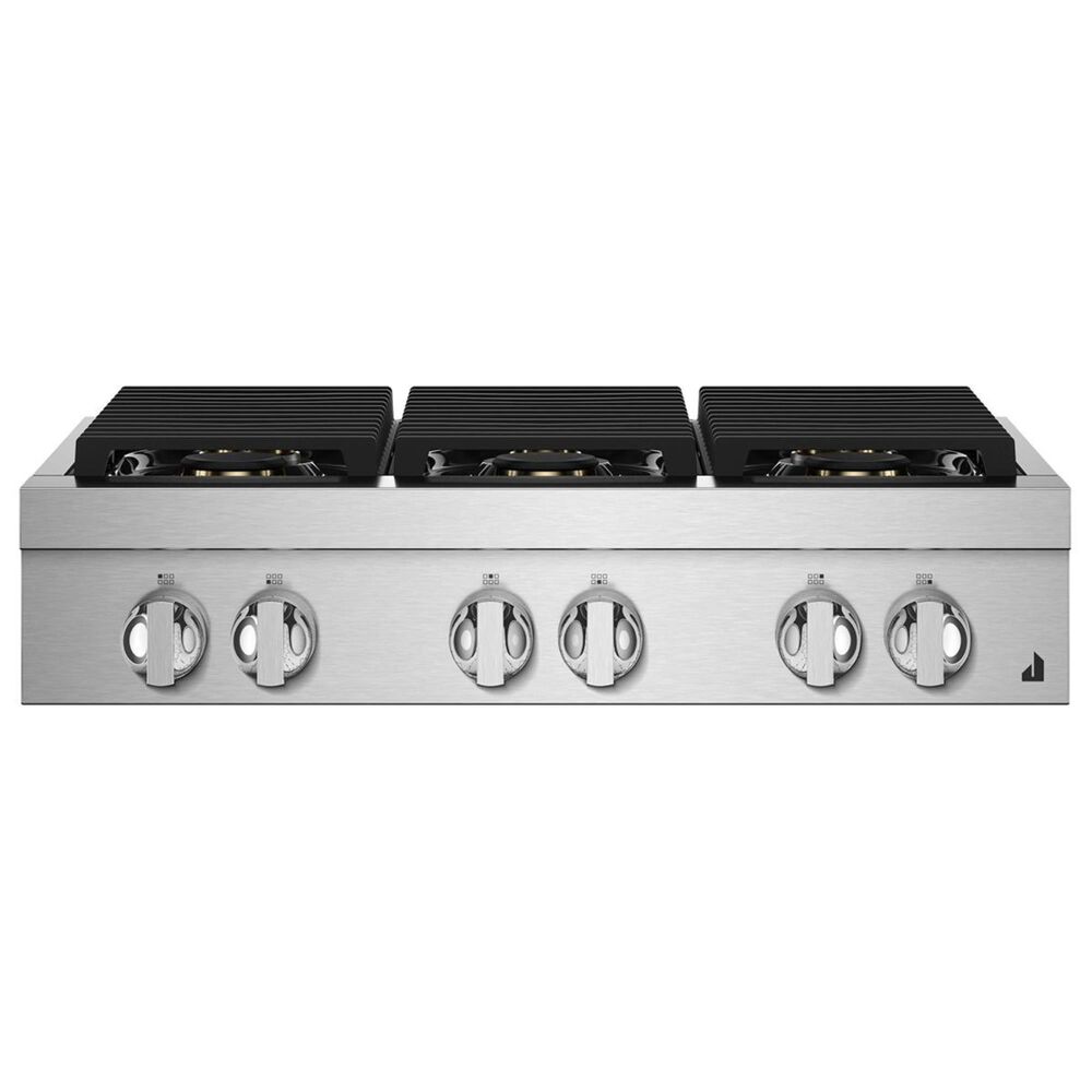 JennAir 36" Noir Professional Gas Rangetop in Stainless Steel, , large