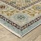 Oriental Weavers Capella Blue and Gold 3"3" x 5" Area Rug, , large