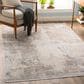 Surya Solar 7"6" x 11"2" Light Brown, Medium Gray, Charcoal and White Area Rug, , large
