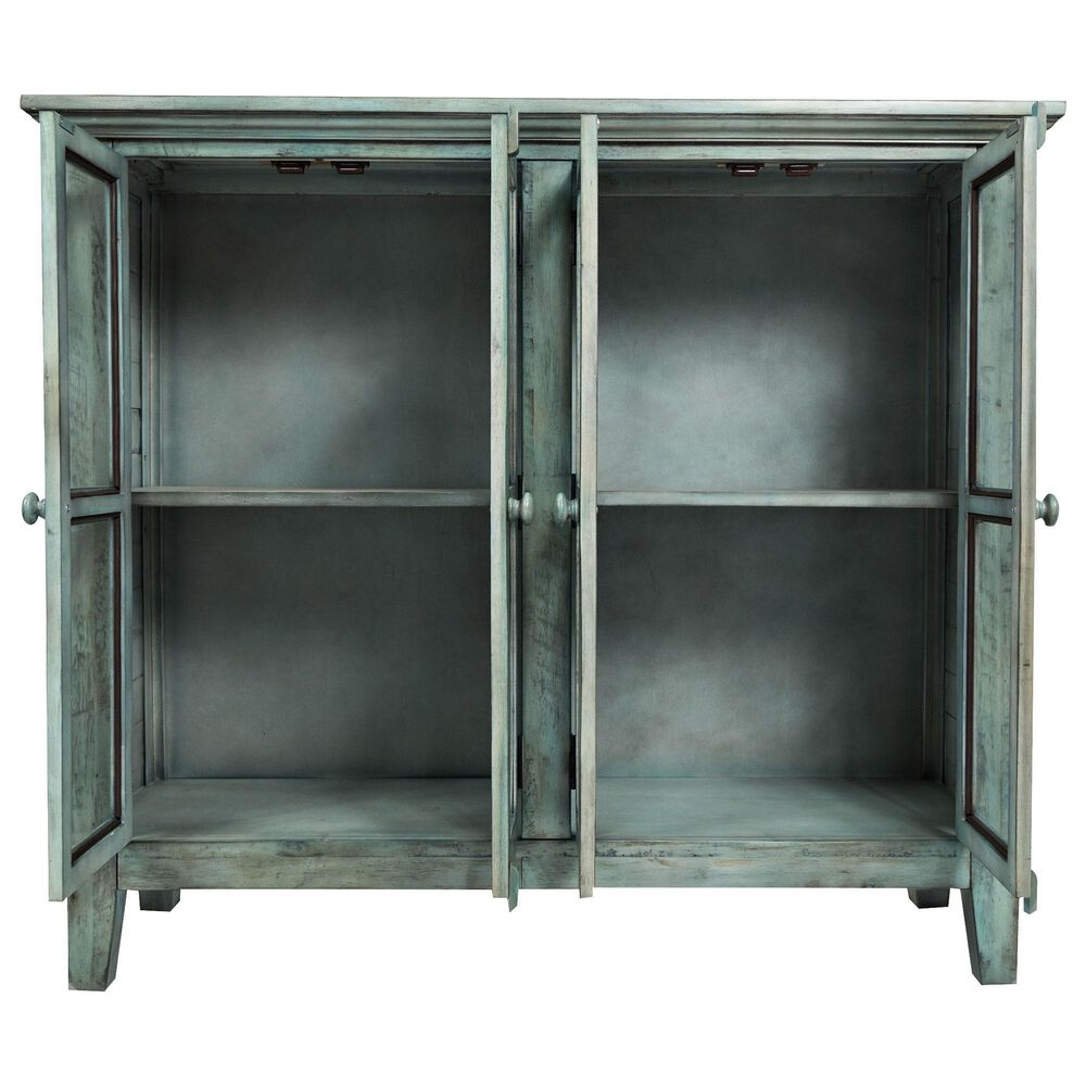 Waltham Rustic Shores 4-Door High Cabinet in Surfside, , large