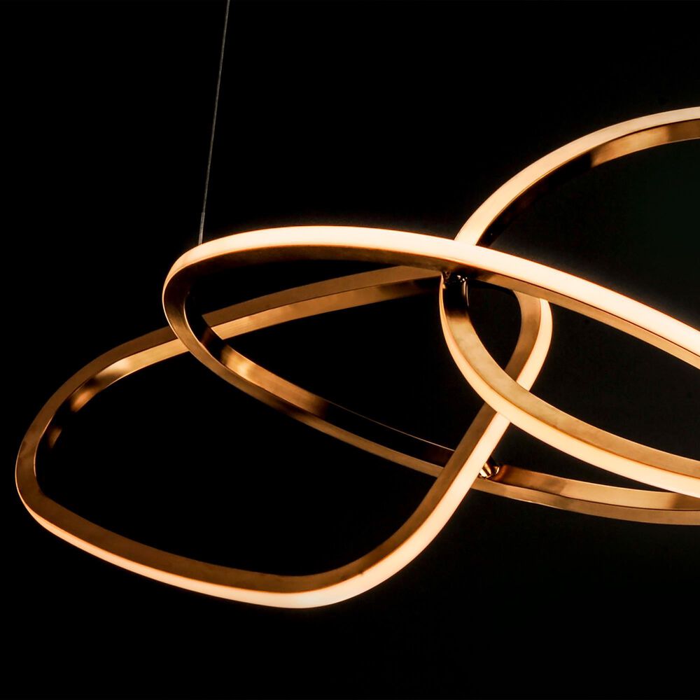 Maxim Lighting Unity 5-Light LED Pendant in Brushed Champagne, , large