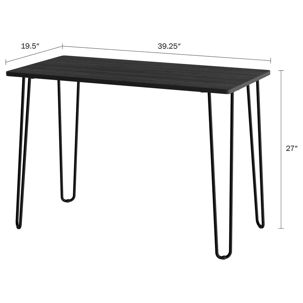 Timberlake Hastings Home Computer Desk in Black, , large