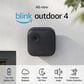 Blink Outdoor 4 Wireless 1080p Security System in Black (Set of 3), , large