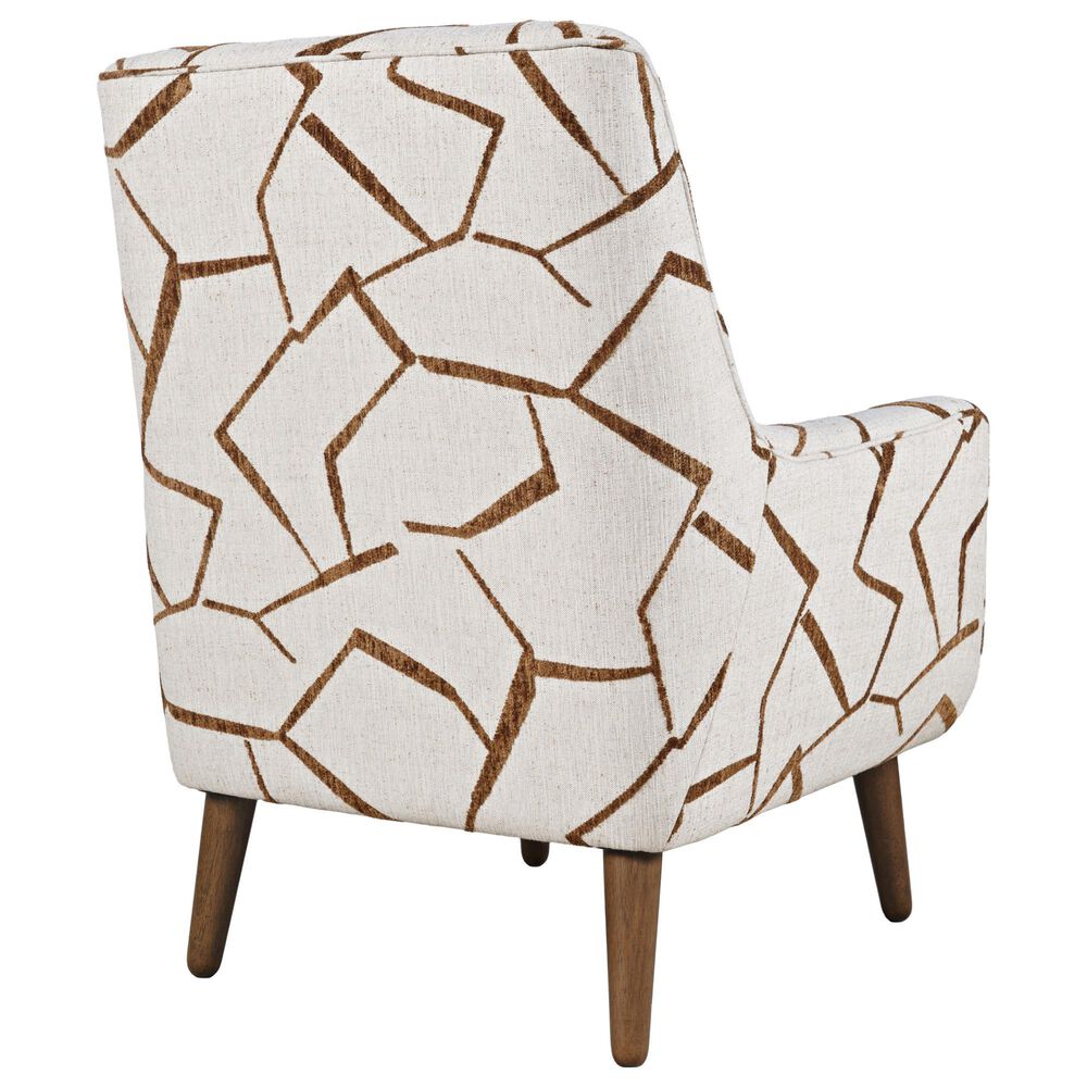 Jofran Lowry Accent Chair in Brown, , large