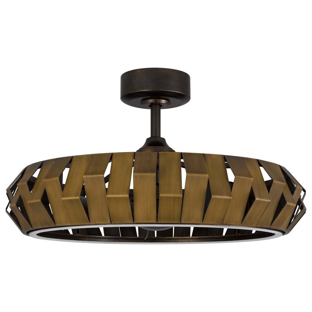 Cal Lighting Hilo Ceiling Fan Light in Bronze Patina, , large