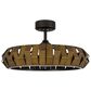 Cal Lighting Hilo Ceiling Fan Light in Bronze Patina, , large